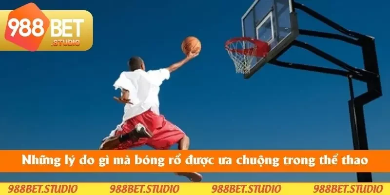 Những lý do gì mà bóng rổ được ưa chuộng trong thể thao