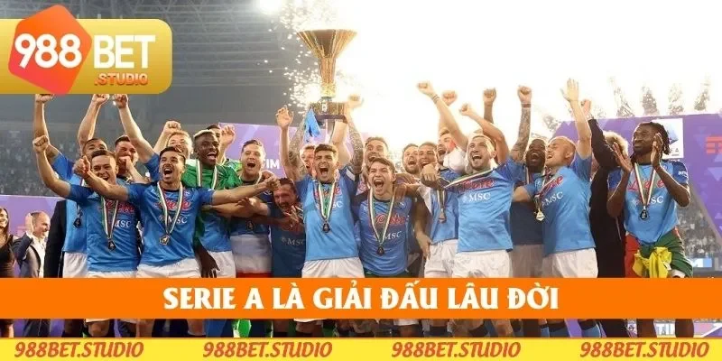 Serie A là giải đấu lâu đời của khu vực châu Âu